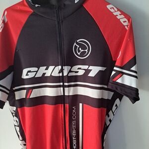 Northwave Ghost Team Cycling Bicycle shirt Men Red Black Size XXL